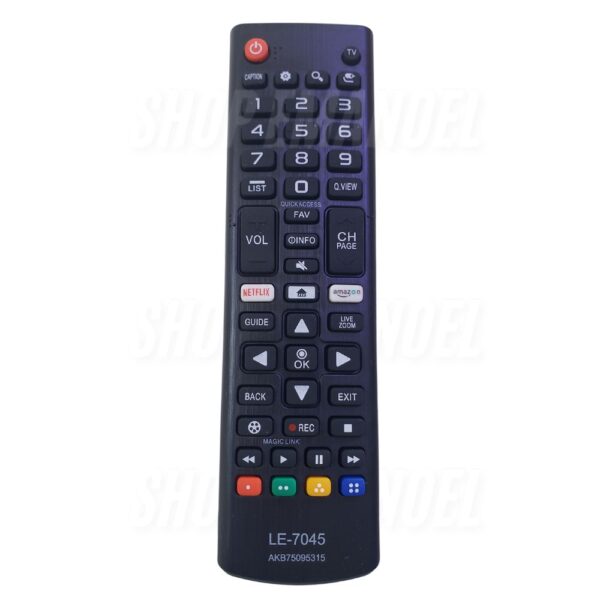 Controle TV LG LED Smart com Netflix / Amazon LE-7045