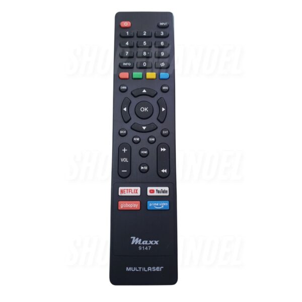 Controle Remoto TV Smart Multilaser Netflix MAXX-9147