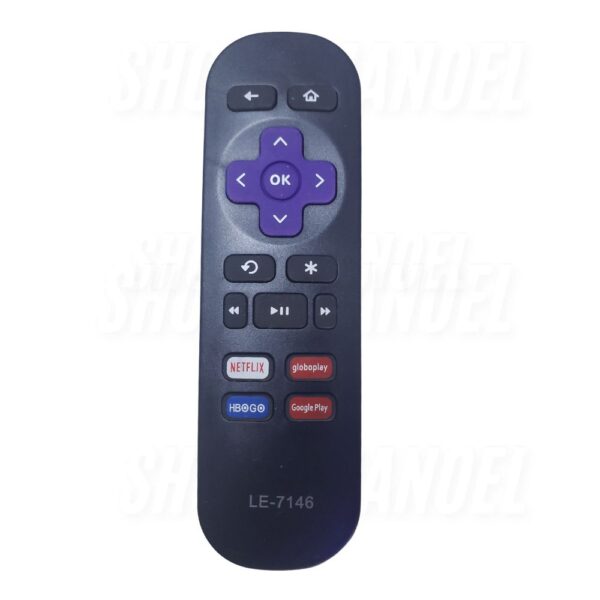 Controle Remoto Para Receptor Aoc Roku LE-7146